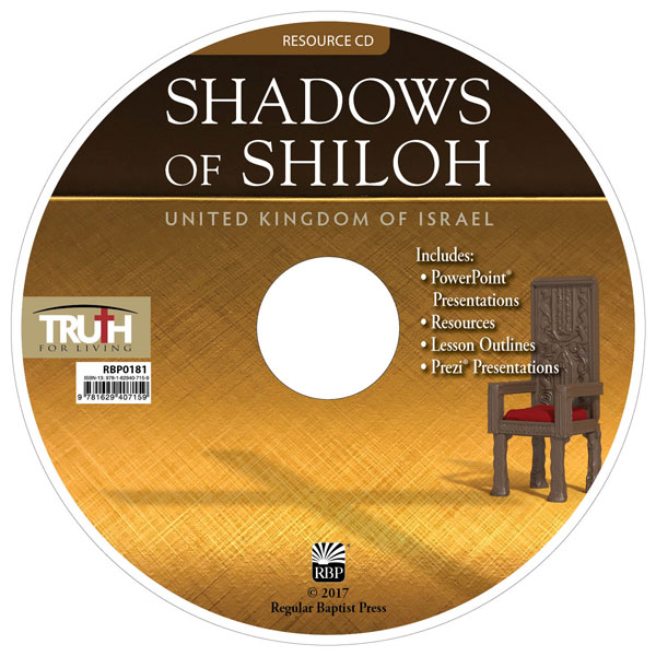 Shadows of Shiloh <br>Adult Resource CD