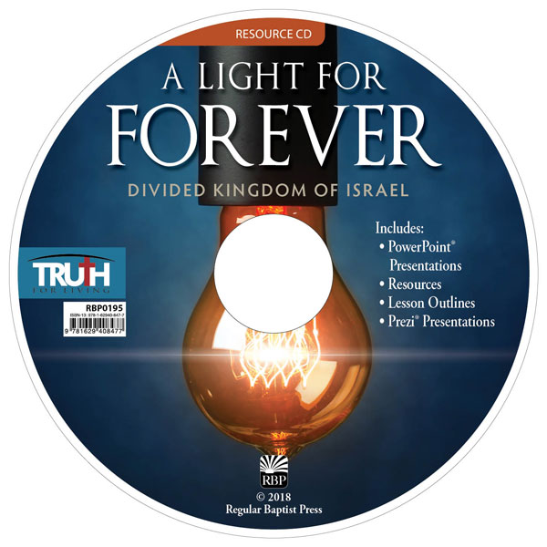A Light for Forever: The Divided Kingdom of Israel <br>Adult Resource CD