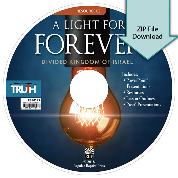 A Light for Forever: The Divided Kingdom of Israel<br>Resource CD Download