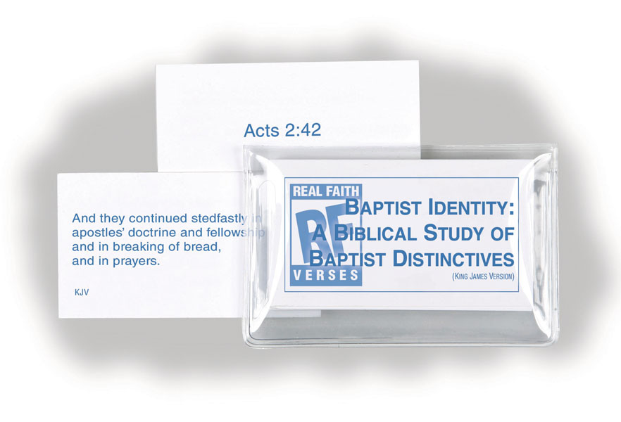 Baptist Identity <br>Senior High Memory Verses Card Pack