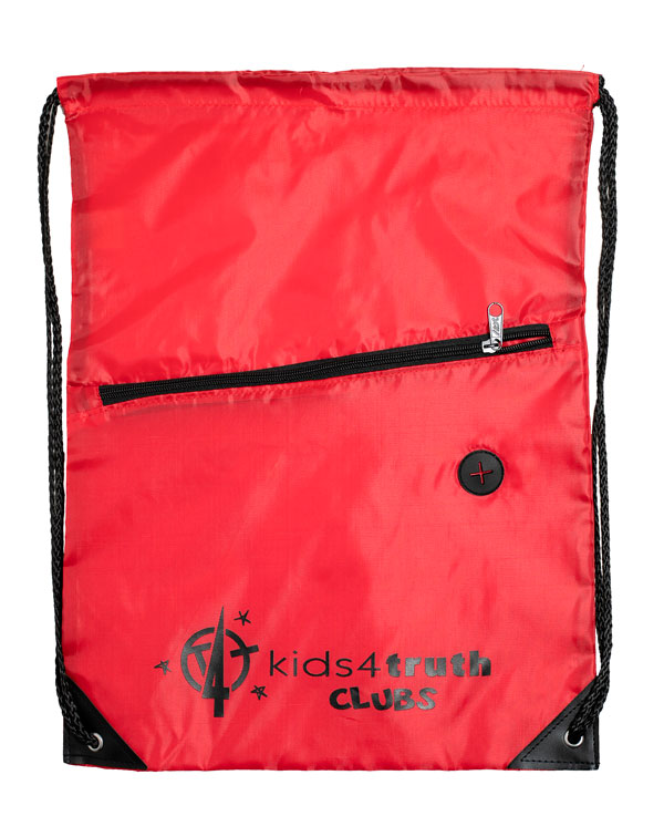 Cinch Bag – Red