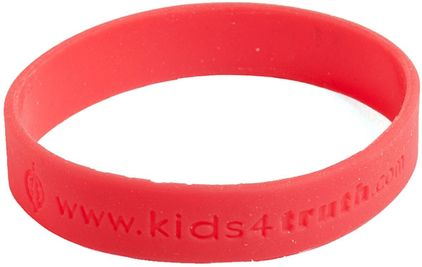 Red silicone bracelets Clearance