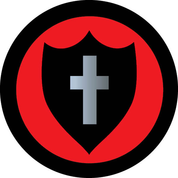 Red Shield Patch