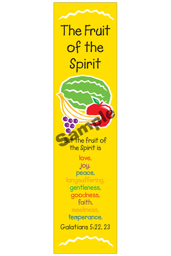 Bookmark - Fruit of the Spirit/Kids