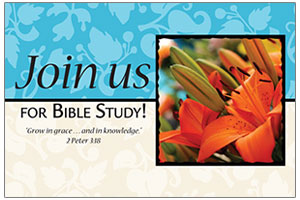 Postcard - Join Us for Bible Study/Women's