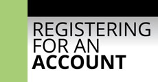 Register for an Account