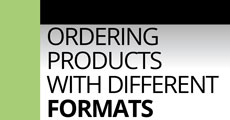 Adding different formats