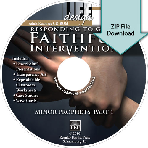 Responding to God's Faithful Intervention: Minor Prophets, Part 1<br>Resource CD Download