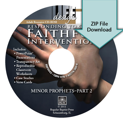 Responding to God's Faithful Intervention: Minor Prophets, Part 2<br>Resource CD Download
