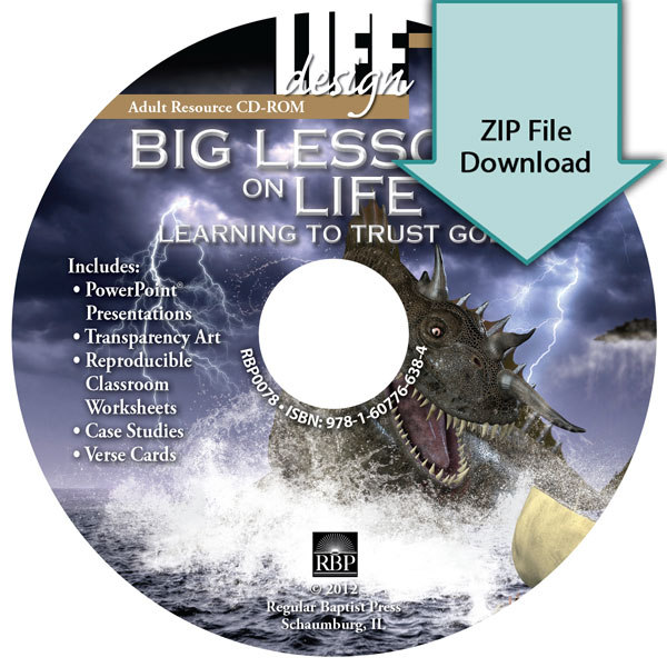 Big Lessons on Life: <br>Learning to Trust God:Job<br>Resource CD Download