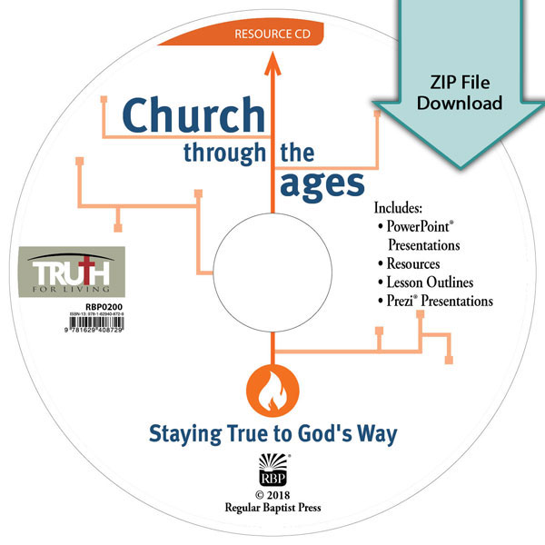 Church through the Ages: Staying True to God's Way<br>Resource CD Download