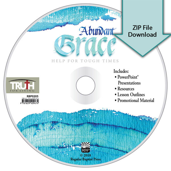 Abundant Grace: Help for Tough Times<br>Resource CD Download