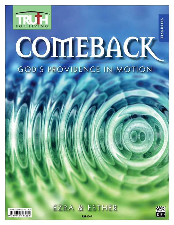 Comeback: God's Providence in Motion <br>Adult Transparency Packet