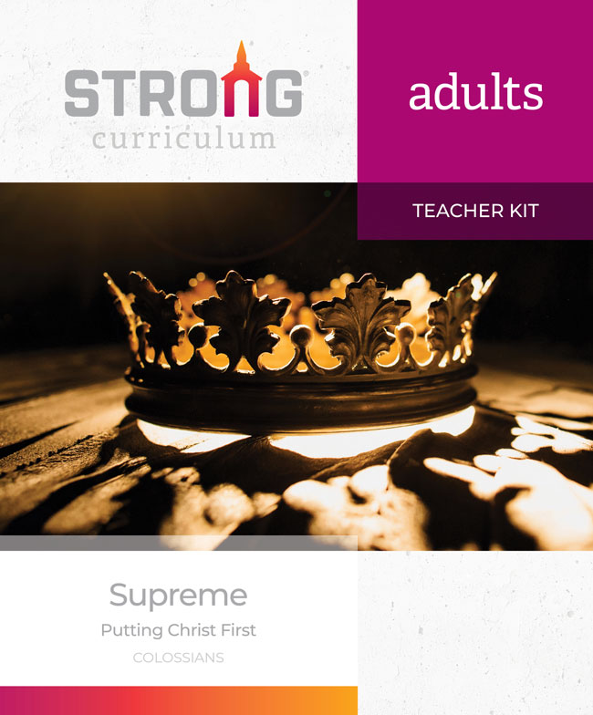 Supreme: Colossians <br>Adult Teacher Kit <br>Spring 2024 – KJV