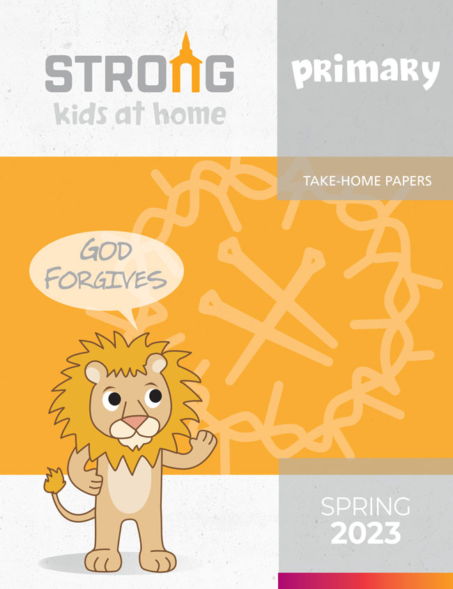 Primary Take-Home Papers<br>Spring 2023 – KJV