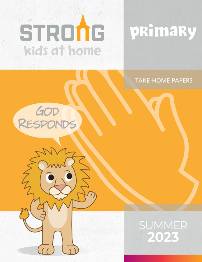 Primary Take-Home Papers<br>Summer 2023 – KJV