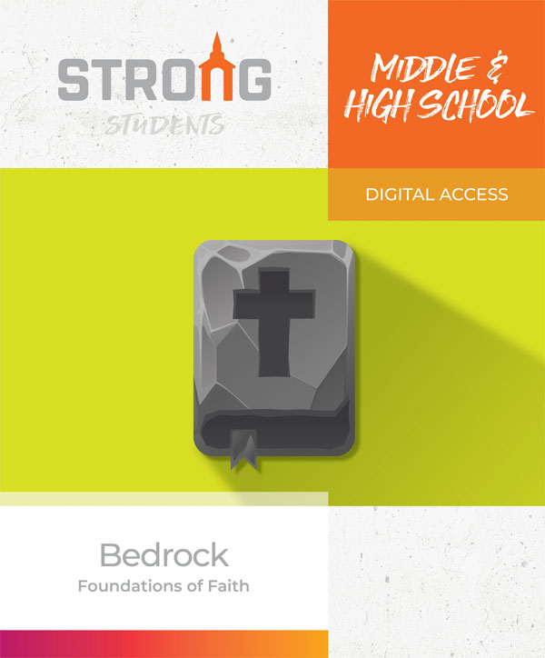 Bedrock: Foundations of Faith <br>Middle & High School Teacher Kit Download Code <br>Fall 2022 – KJV