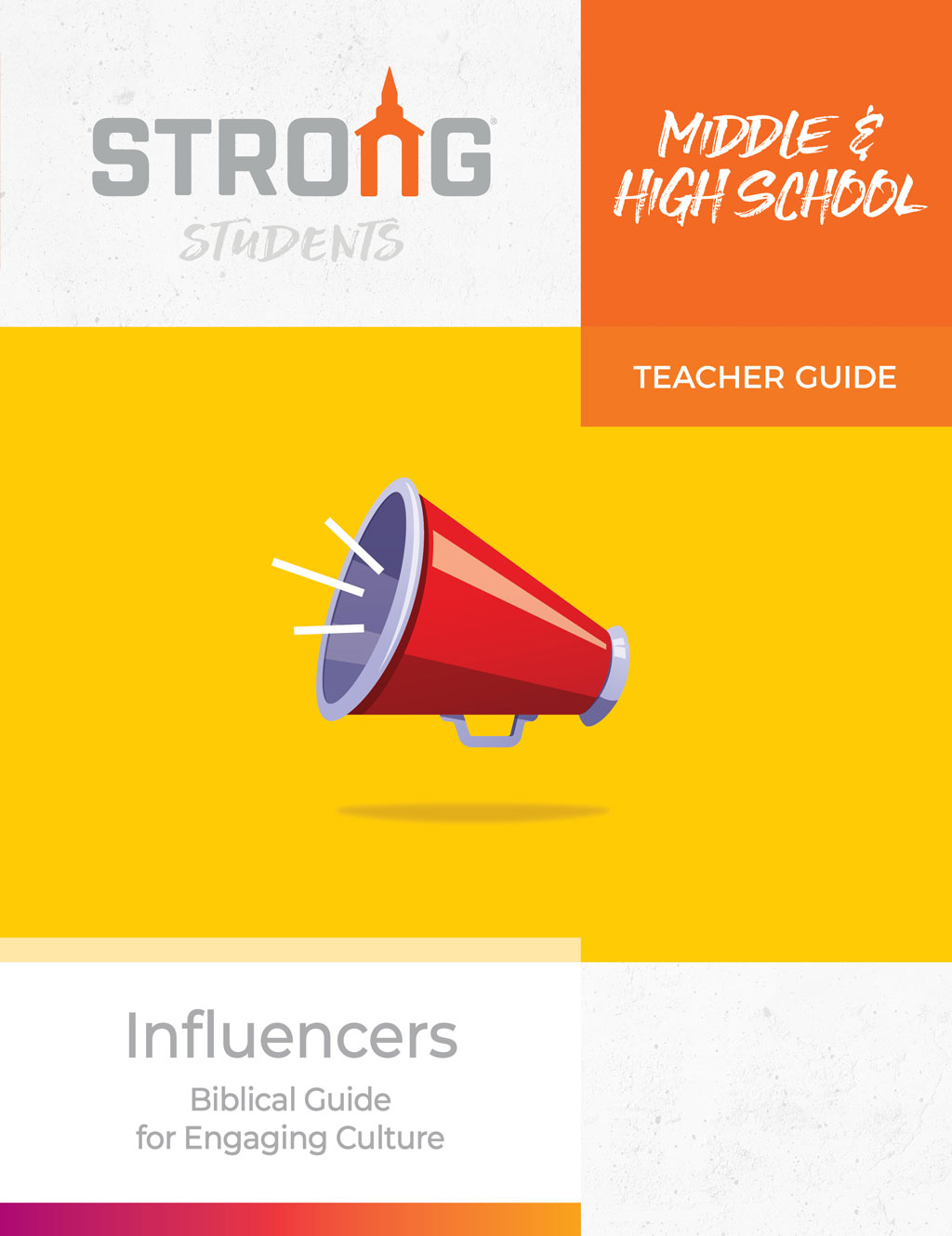 Influencers: Biblical Guide for Engaging Culture <br>Middle & High School Teacher Guide – KJV
