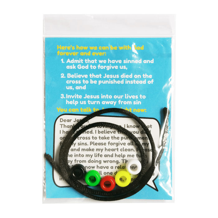 Wordless Salvation Bracelet Kit