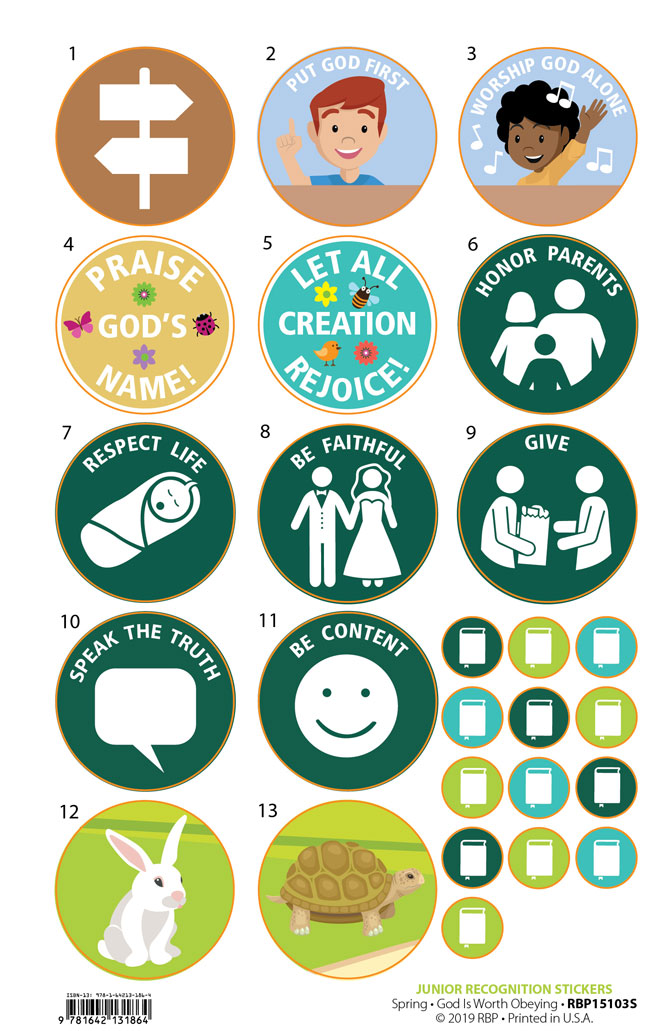 Junior Recognition Stickers <br>Spring 2023