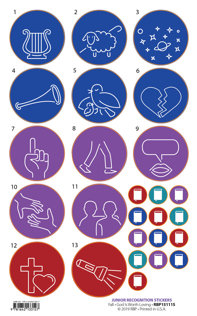 Junior Recognition Stickers <br>Fall 2023