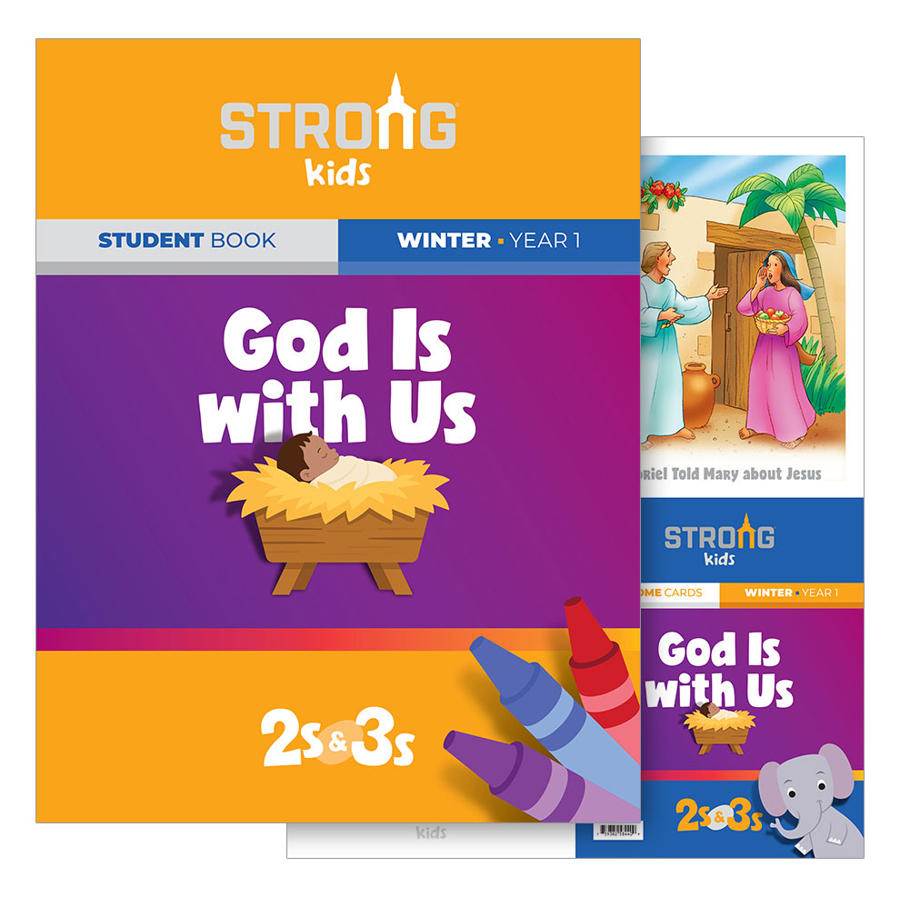 2s & 3s Student Book/Take-Home Cards Bundle <br>Winter Year 1