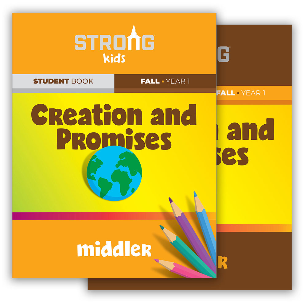 Middler Student Book/Take-Home Papers Bundle <br>Fall Year 1