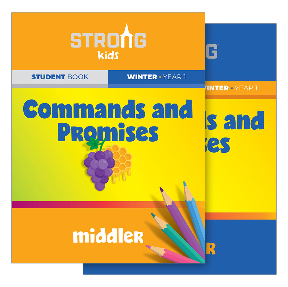 Middler Student Book/Take-Home Papers Bundle <br>Winter Year 1