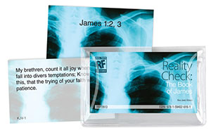 Reality Check: The Book of James<br>Senior High Memory Verses Card Pack