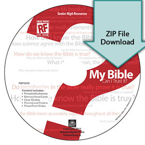 My Bible: Can I Trust It? <br>Senior High Teacher's Resource Download