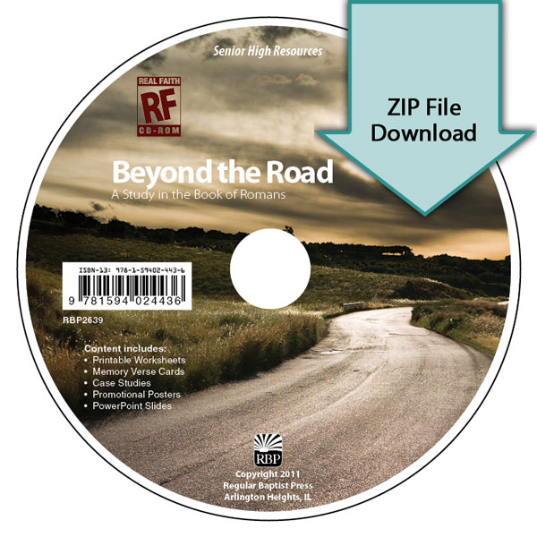 beyond the road: a study in the book of romans senior high teacher's resource download beyond the road: a