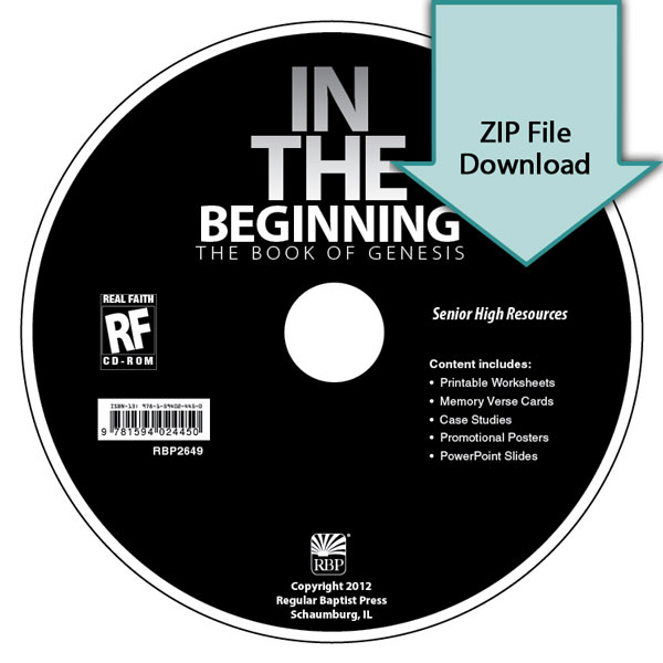 In the Beginning: The Book of Genesis Senior High Teacher's Resource Download