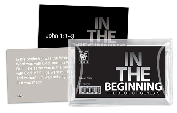 In the Beginning: The Book of Genesis <br>Senior High Memory Verses Card Pack