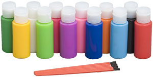 Suncatcher Paint Sets With Brushes, 5.625 x 4.75-In. in 2023