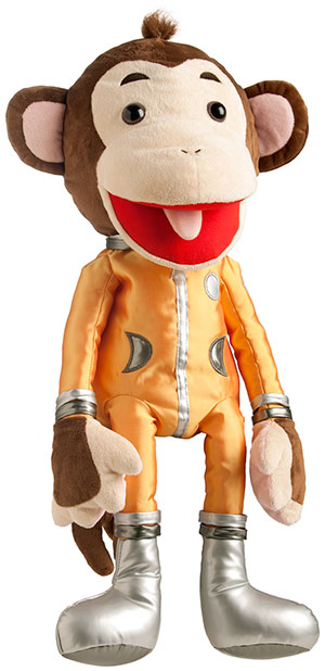 Astro the Monkey <BR>Puppet