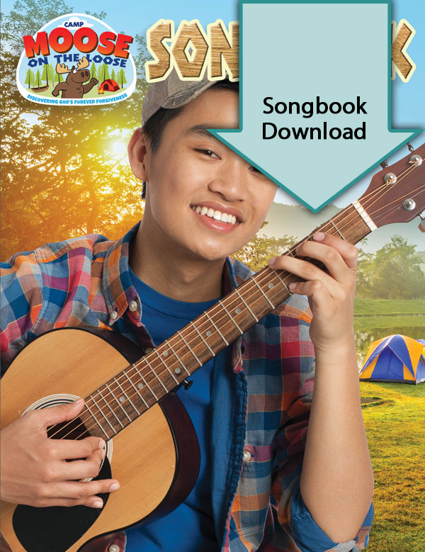 Camp Moose on the Loose Songbook <br>VBS 2018 - Digital Version