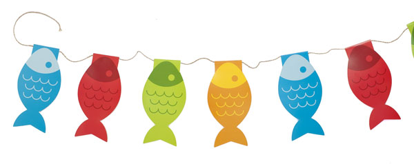 Gone Fishin' Fish Pennants <br>VBS 2022