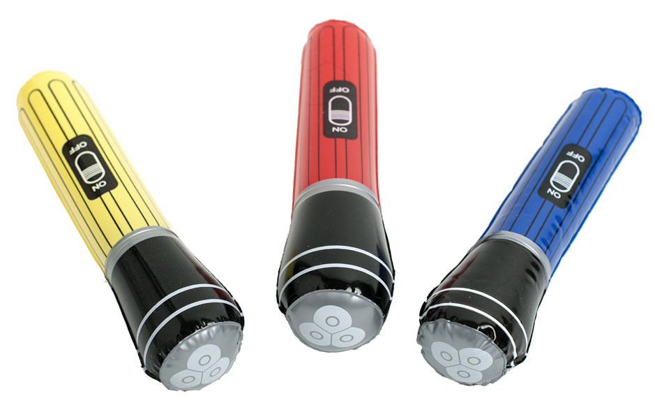 12 Inflatable Flashlights