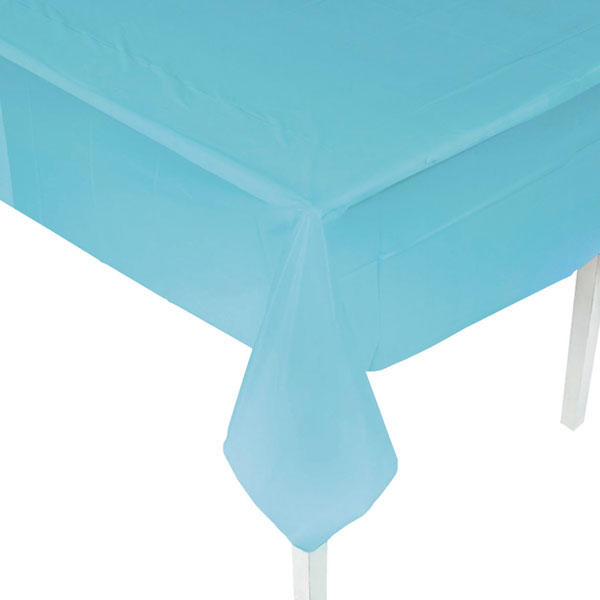 Light Blue Tablecloth