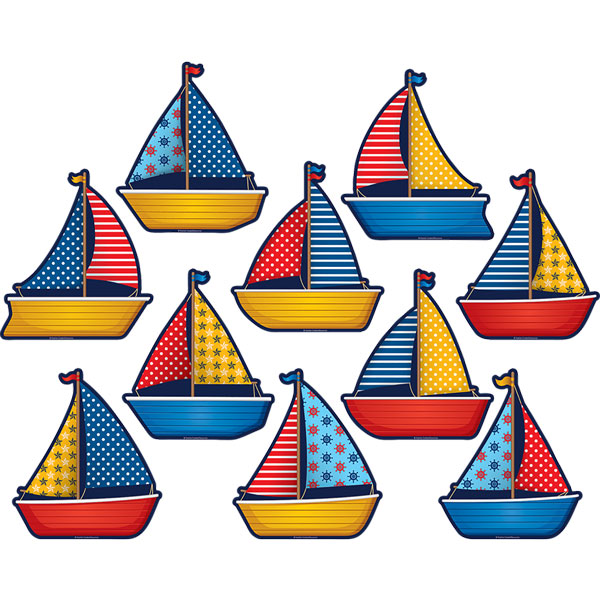 Set Sail Sailboat Cutouts<br>VBS 2020