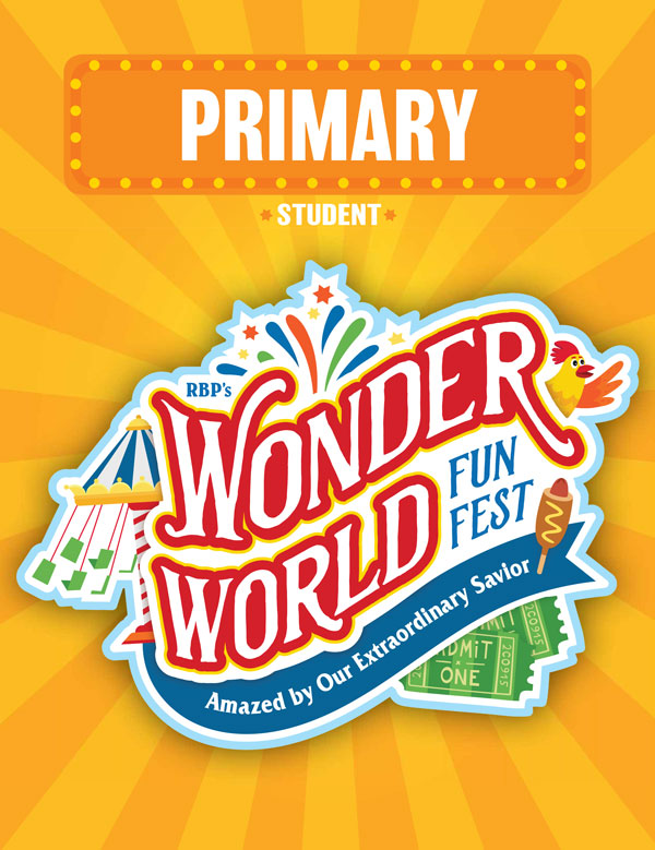 Primary Student Activity Sheets Vbs 21 Kjv