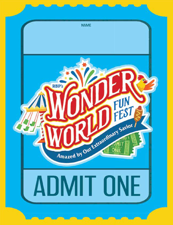 Wonder World Funfest Passes Vbs 21