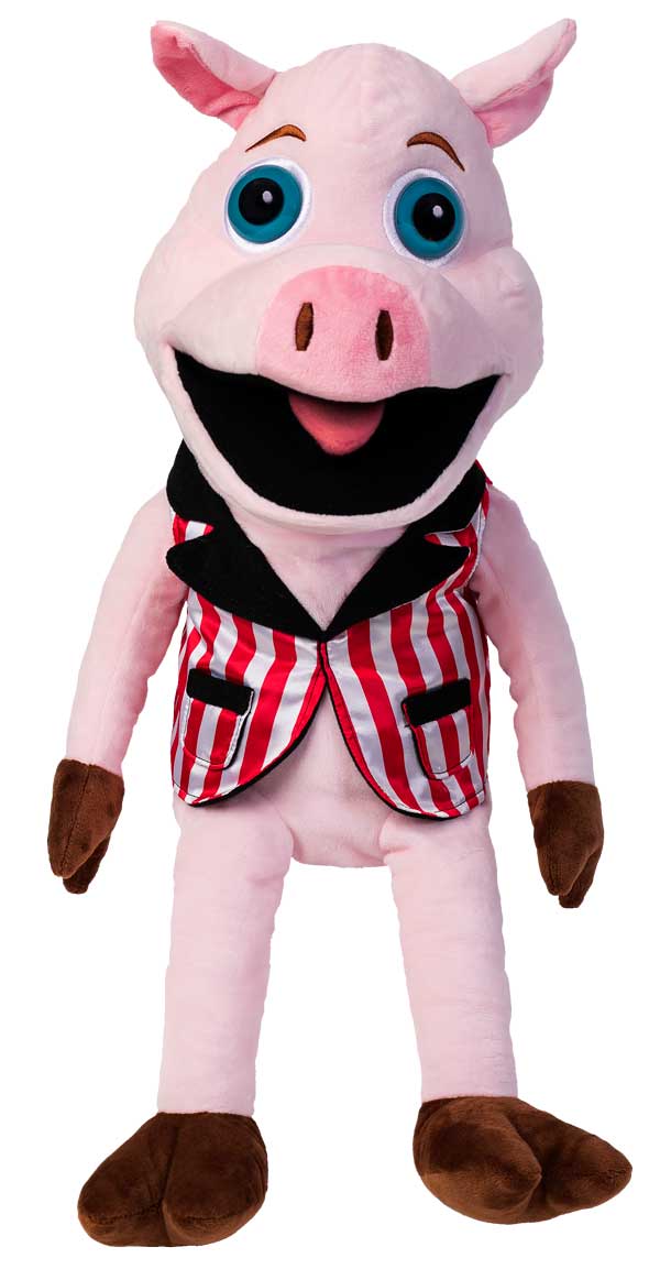 Pig all Rose Sheath Puppet