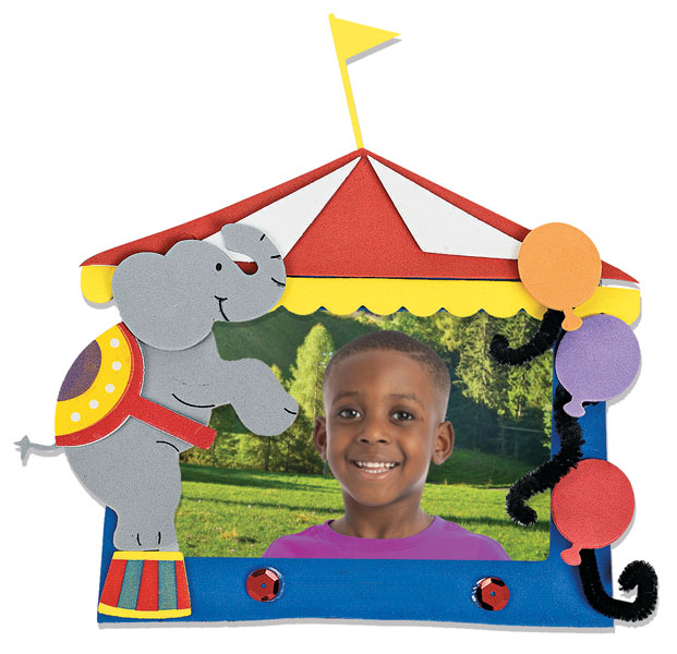 Elephant Tent Photo Frame Craft Kit <br>VBS 2024