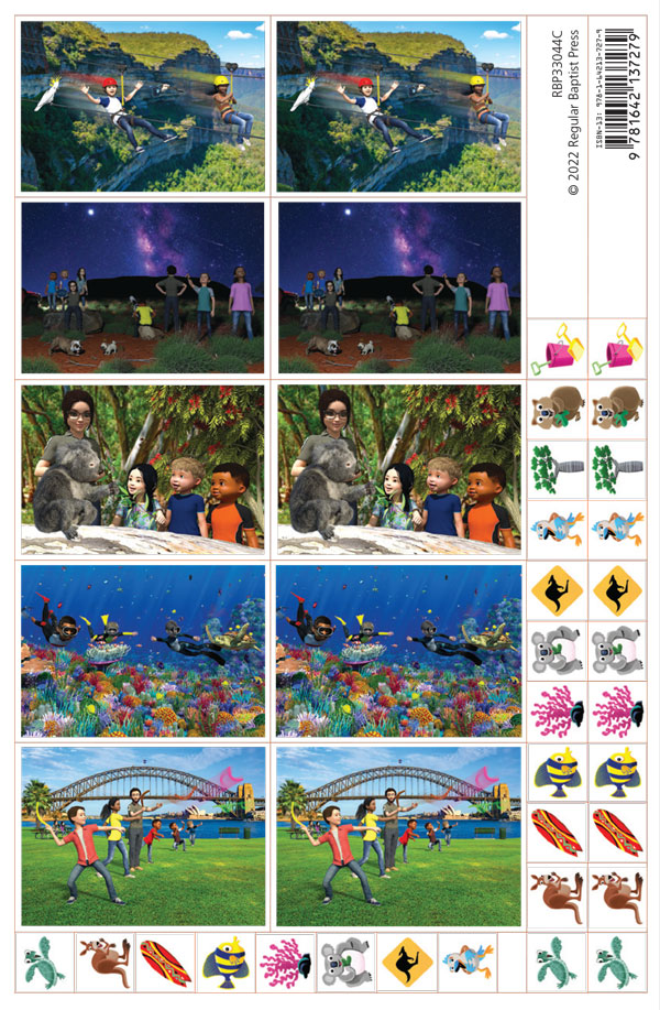 Sticker Sheets <br>VBS 2022
