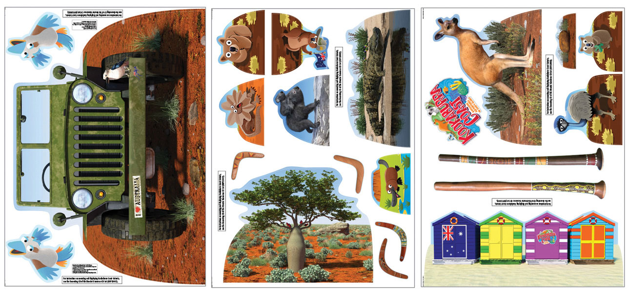 Kookaburra Coast Cutouts <br>VBS 2022