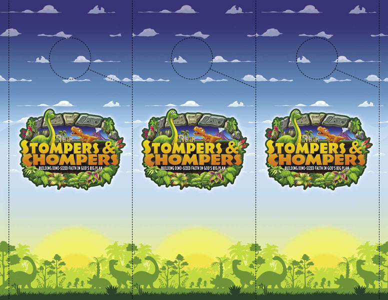 Theme Doorknob Hangers <br>VBS 2023