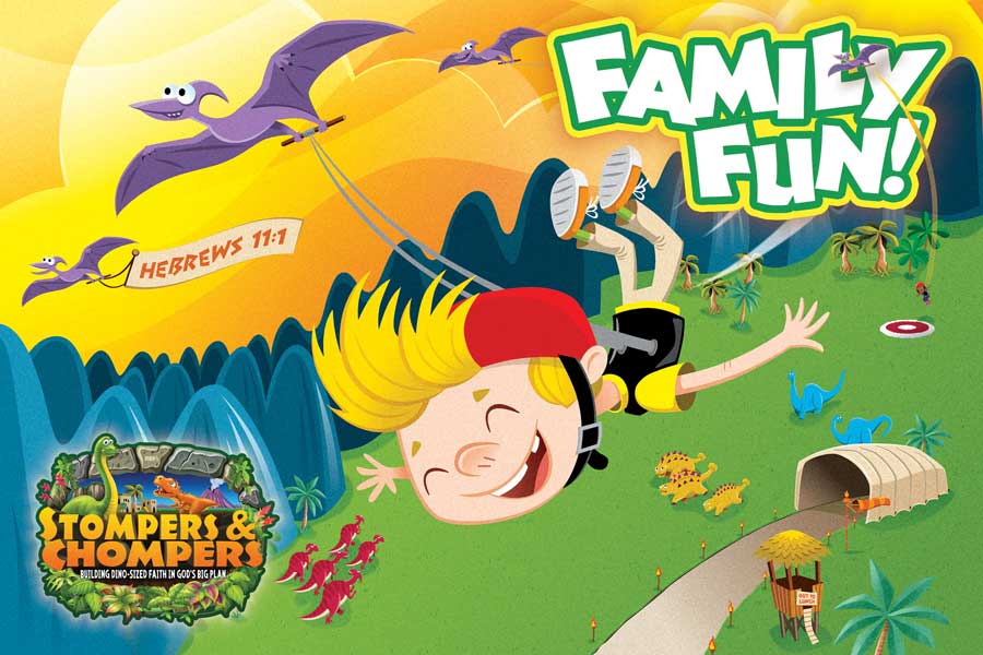 Family Fun Sheets <br>VBS 2023
