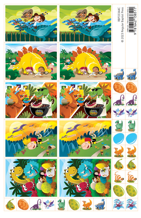 Sticker Sheets <br>VBS 2023