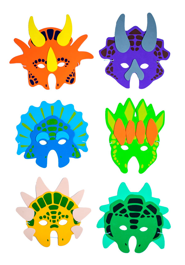Dino Dress-Up Masks <br>VBS 2023